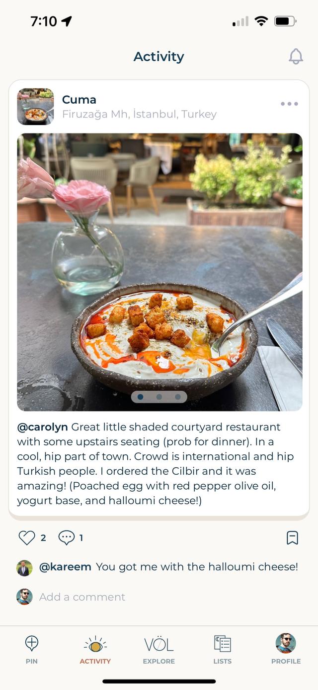 VĂ–L activity feed